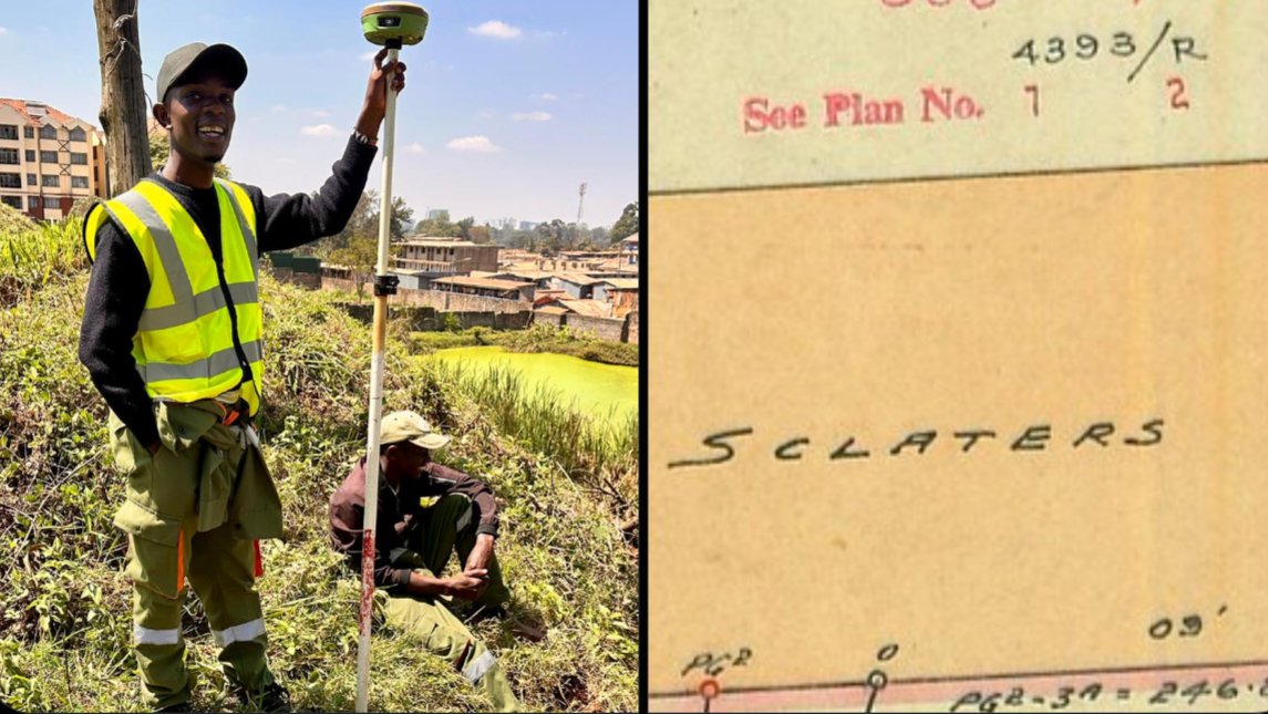Kenyan Surveyor Uncovers 1952 Map Labeling Waiyaki Way as Sclater's Road
