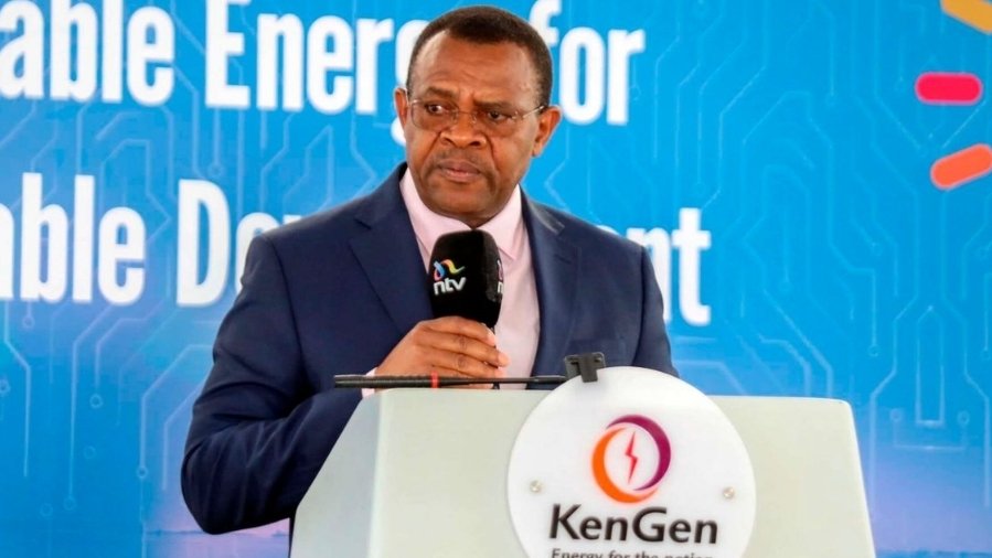 KenGen Managing Director Peter Njenga at a sustainable energy event