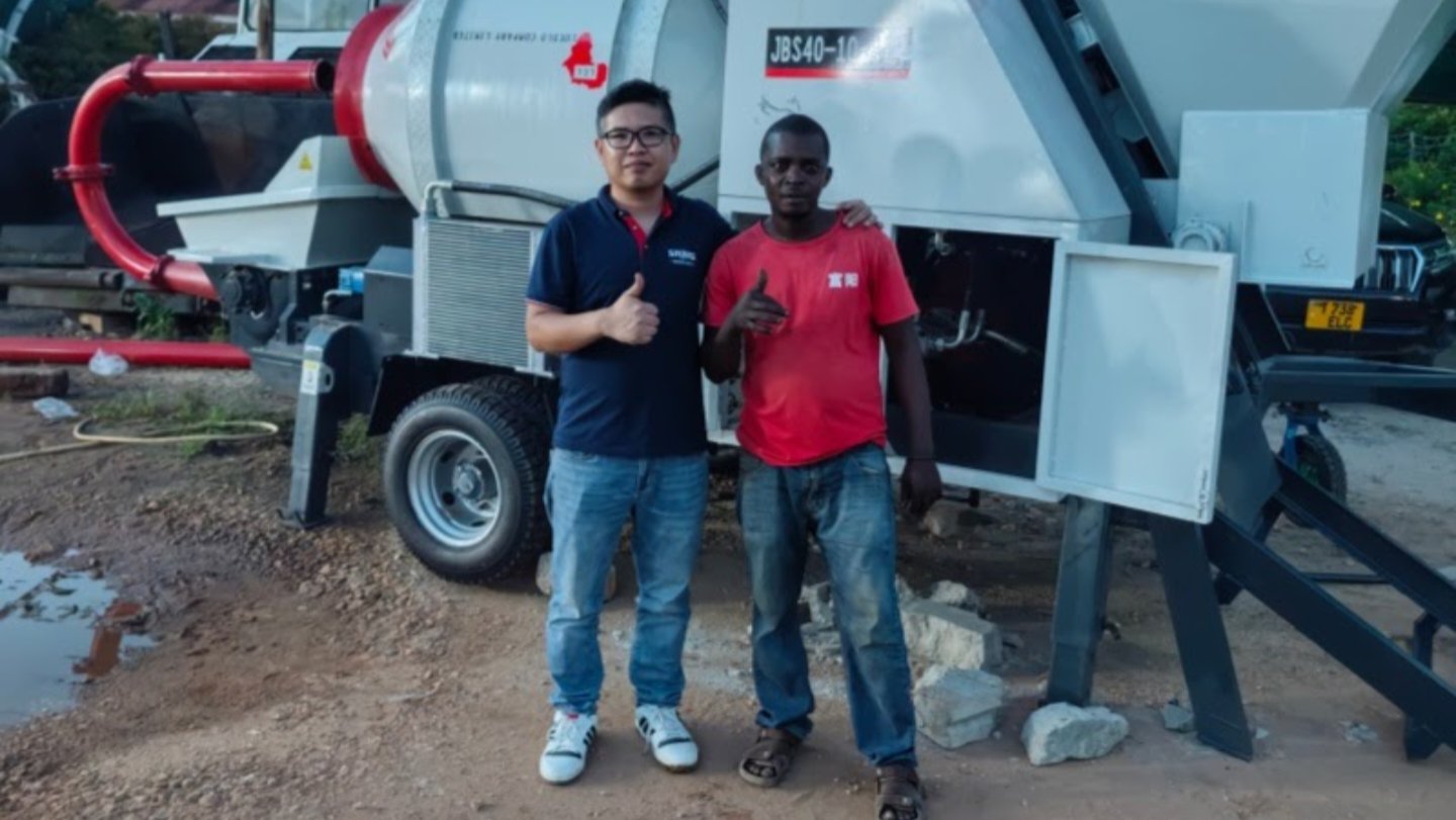 Compact Concrete Mixer Pumps Resolve Space Constraints for Kenyan Contractors