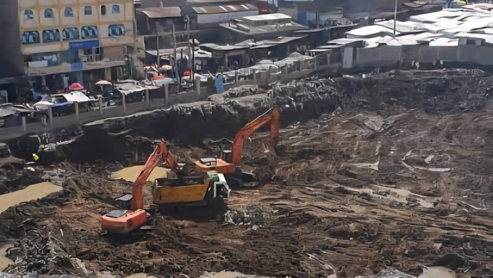 Heavy Machinery Moves In as Gikomba Market Project Takes Shape Along Nairobi Riverbank