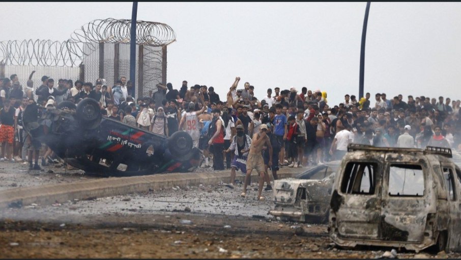 Spain Rushes Security Troops After Mass Influx Hits Border Enclave