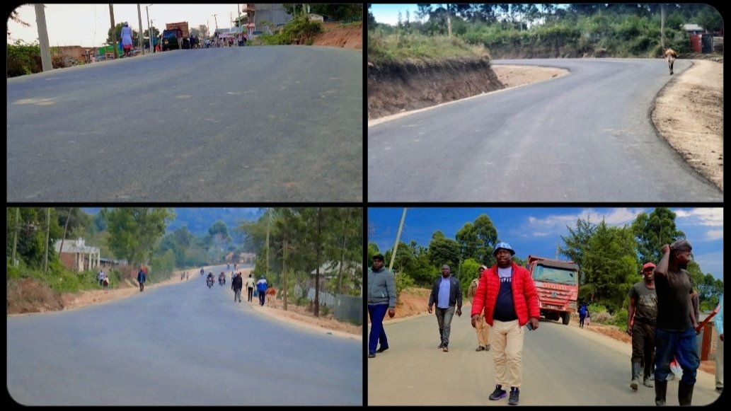 Kembu-Longisa Tarmac Road in Bomet County Nears Completion