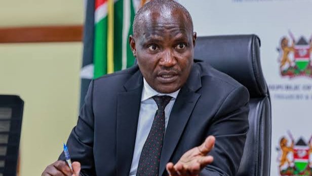 Treasury Cabinet Secretary John Mbadi speaking during a press briefing regarding national fuel stock levels and price stabilization measures.