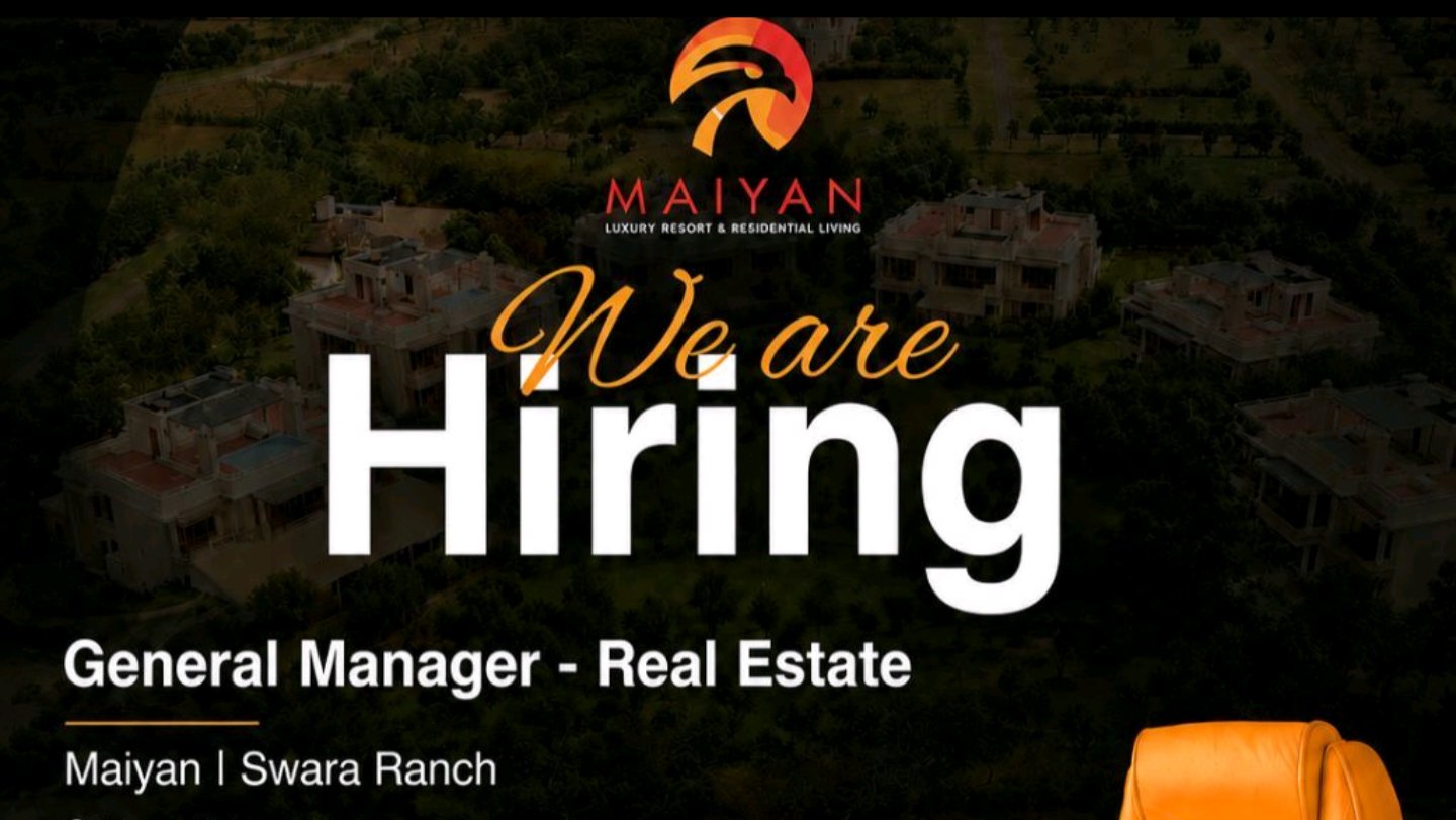 An executive leather office chair representing the real estate general manager vacancy at the Maiyan and Swara Ranch development in Nanyuki, Kenya.