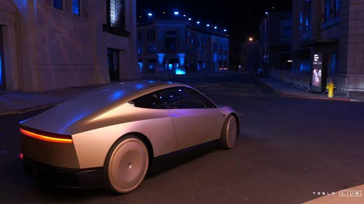 Elon Musk shares video of Cybercab driving autonomously out of Texas factory