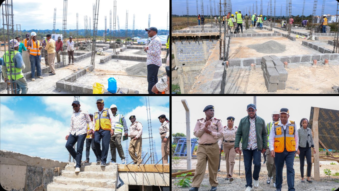 Defence PS Inspects Kenneth Matiba Hospital Works as Project Hits 47 Percent Completion