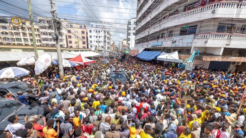 President Ruto launches Mariakani power sub-station, commissions Makupa market and housing