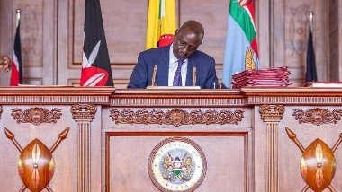 President William Ruto addressing economic issues as Kenya's debt rises