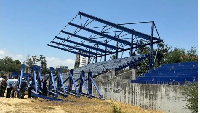 Construction of Mambasa Stadium overseen by the Kenyan Defense Forces and Ministry of Defense