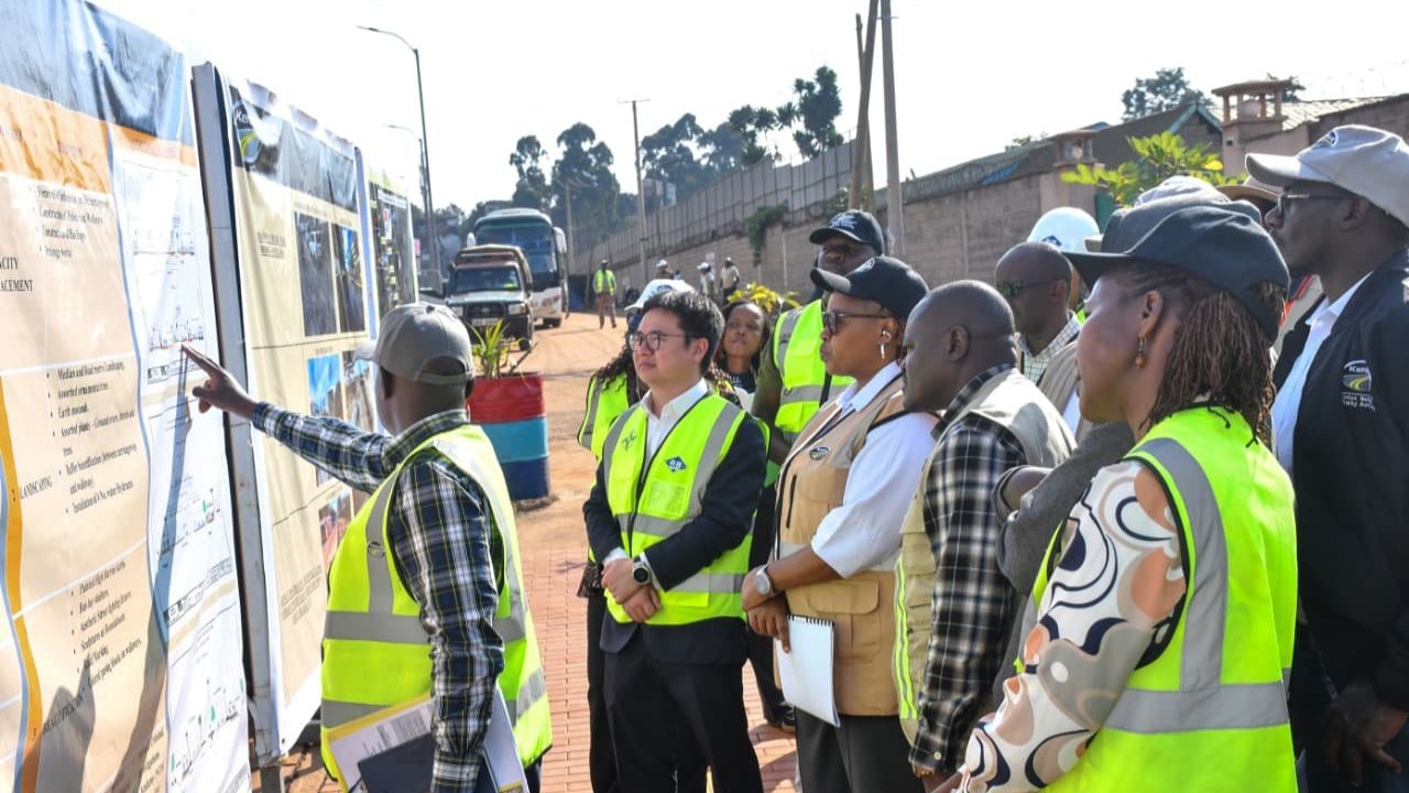 KeNHA Board Inspects Capacity Enhancement Works on James Gichuru to JKIA Highway