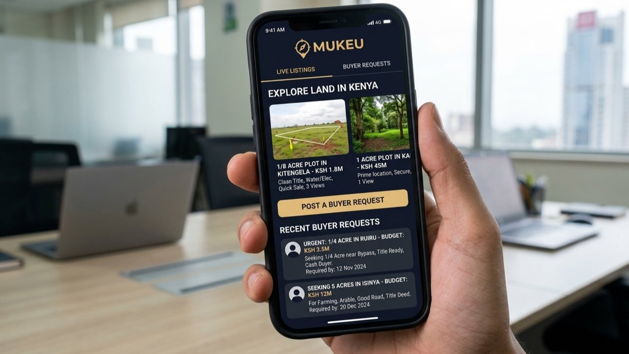 Kenyan Proptech Mukeu Introduces Direct Request Feature for Land Buyers