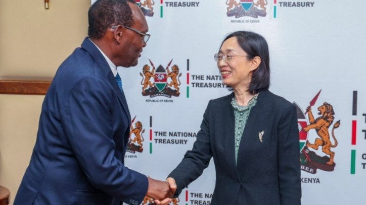 Treasury PS Hosts Chinese Ambassador on Hospital and Infrastructure Support