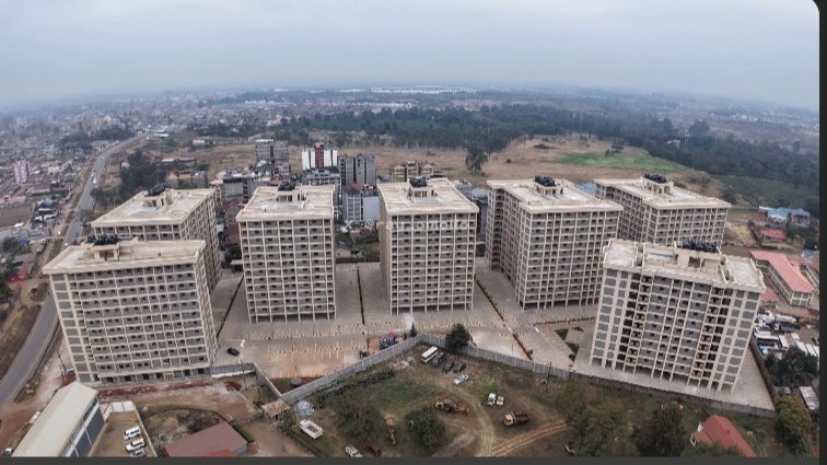 Housing construction site representing affordable housing discussions