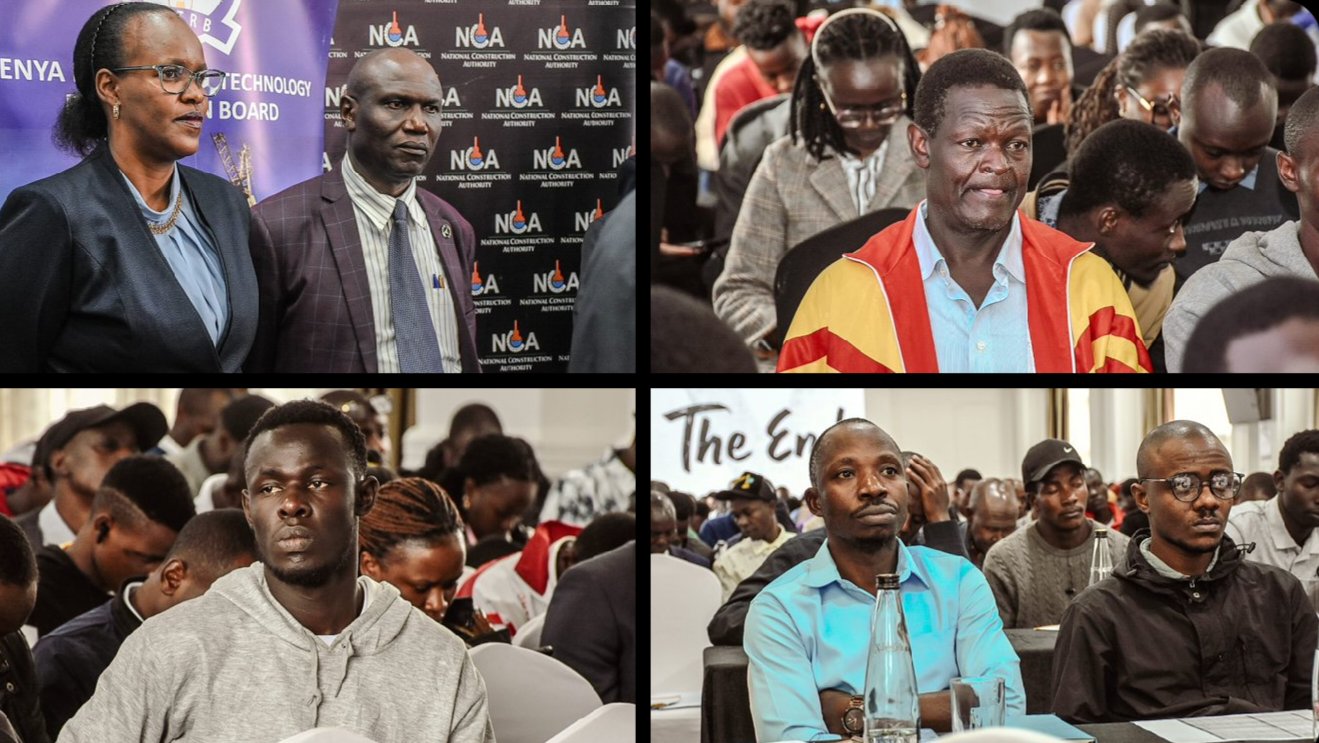 Four-panel collage from file 276028.png showing speakers and seated participants attending the Annual Fundis Conference 2026.