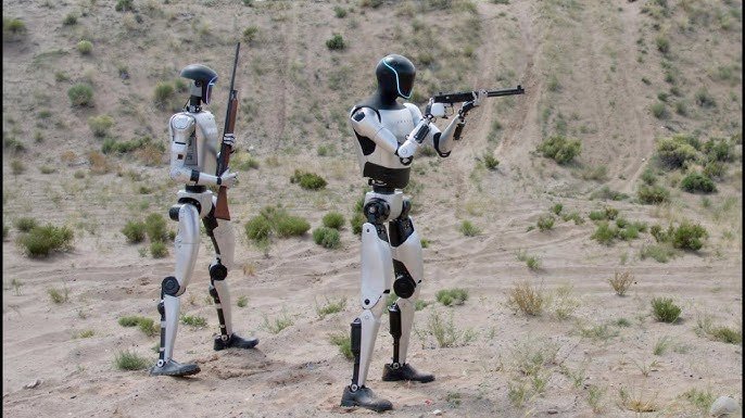 US Firm Pitches Humanoid Robots for Southern Border Patrol