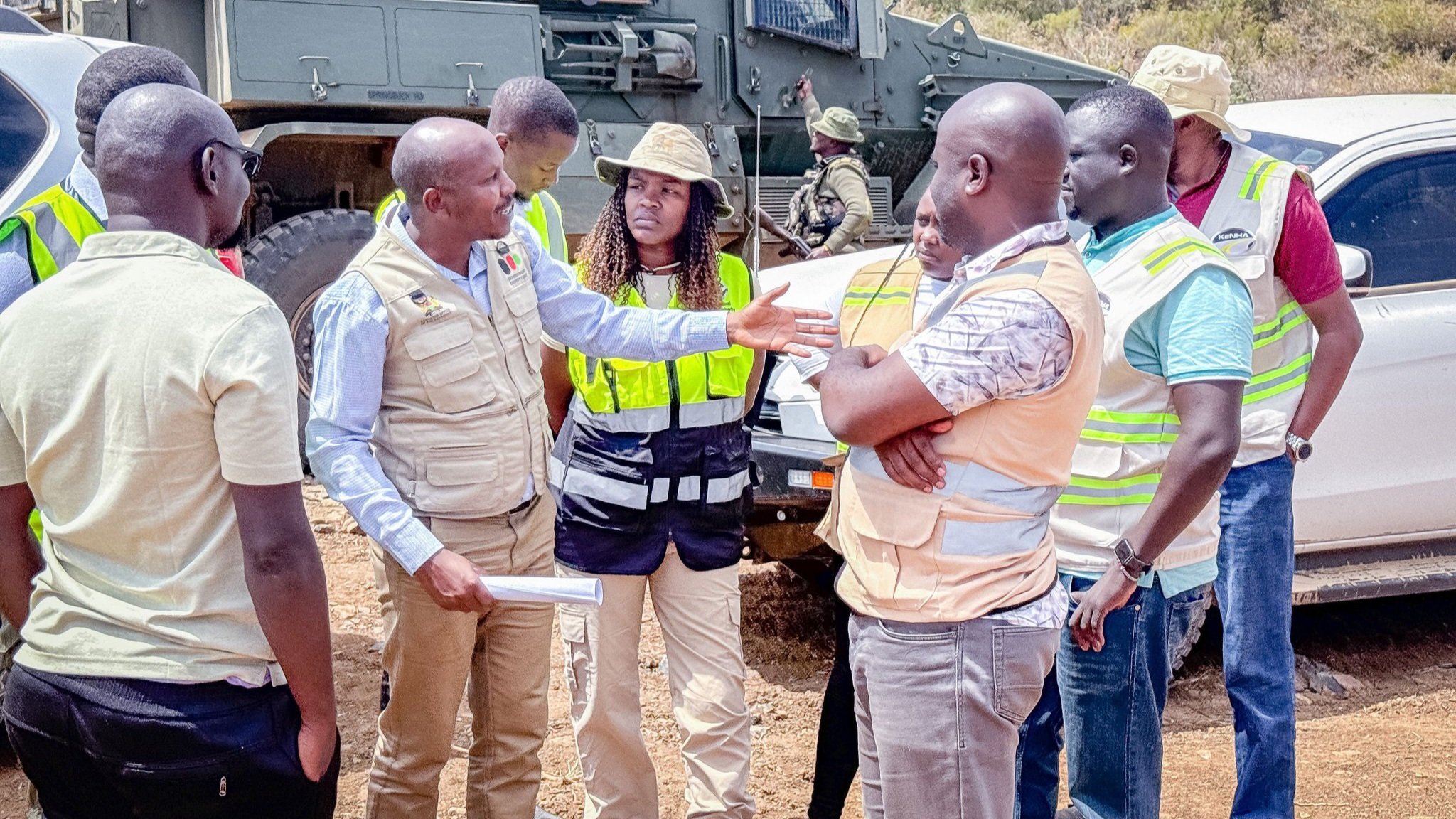 KeNHA and Delivery Unit Conduct Field Inspection of Eastern Infrastructure