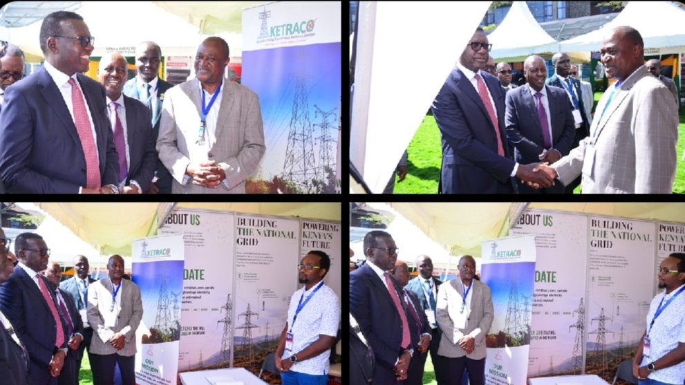 Roads CS Visits KETRACO Booth at ACEK Conference