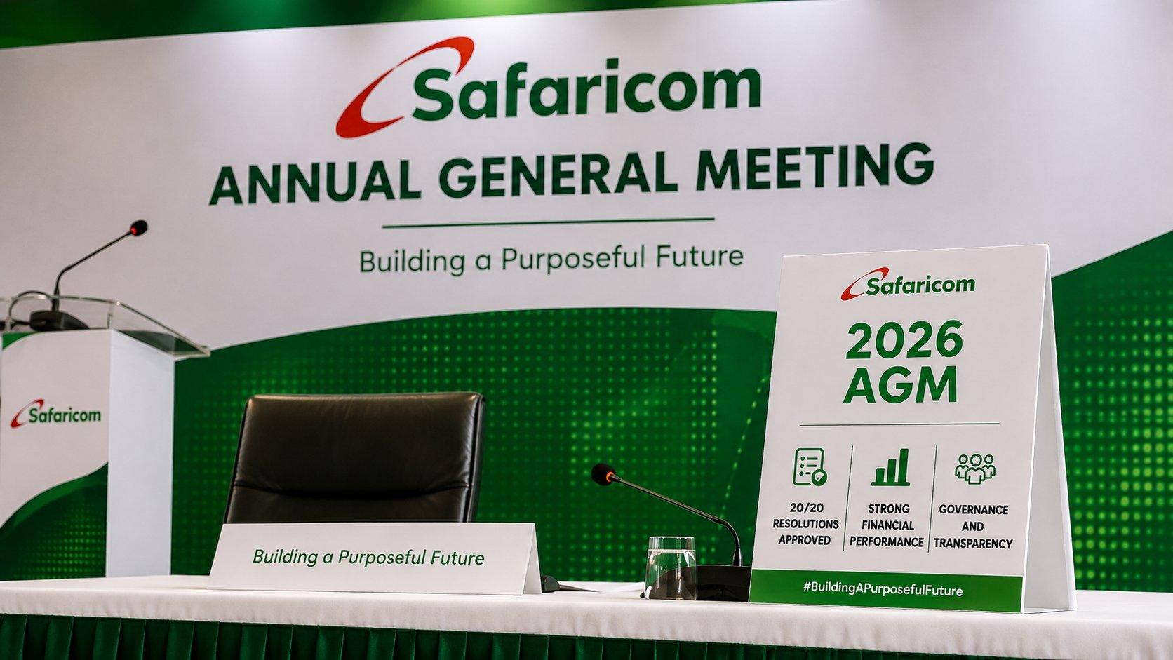 Safaricom Shareholders Approve All 20 Resolutions Including Governance Reforms at AGM