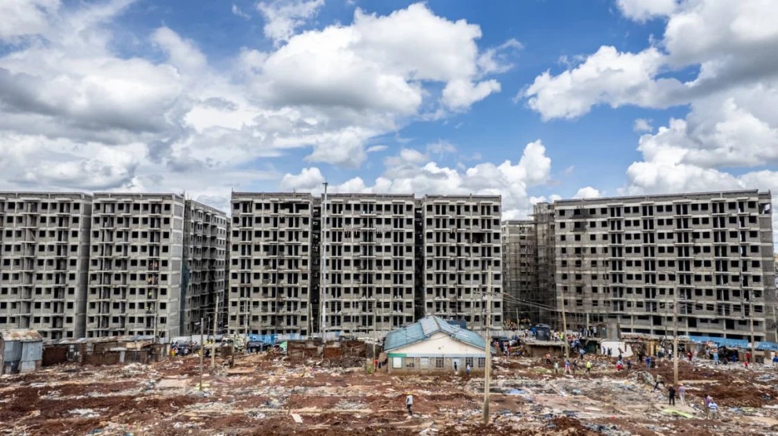 President Ruto inspects Sh7.4bn Kibera housing project as completion nears