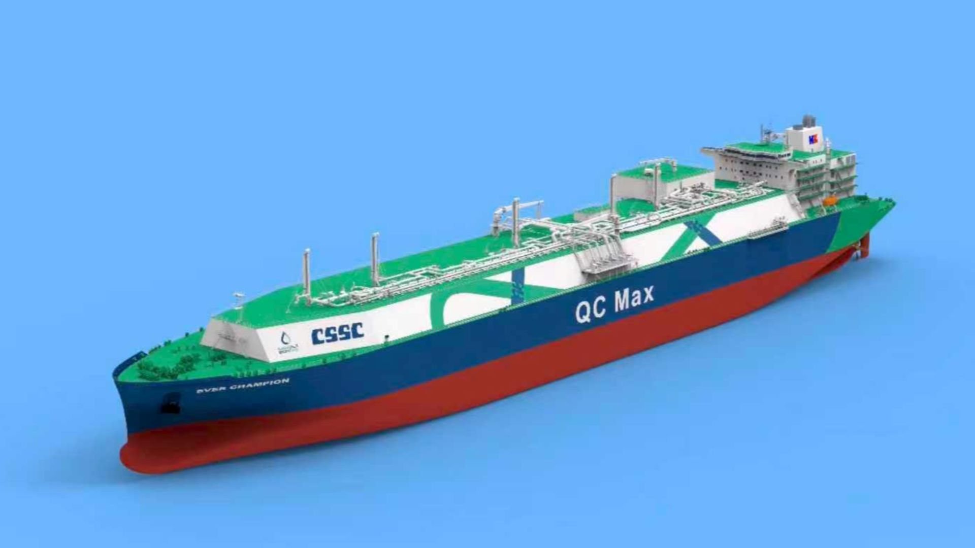 Construction of 1,129-Feet-Long LNG Ship Begins in China