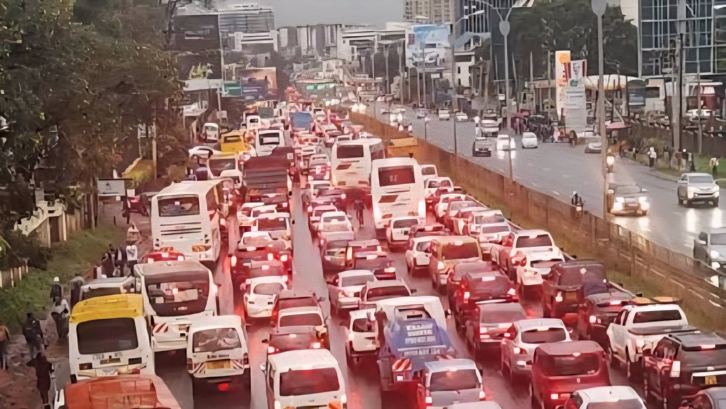 Waiyaki Way Traffic Alert as KeNHA Shuts Major Lanes Near GTC