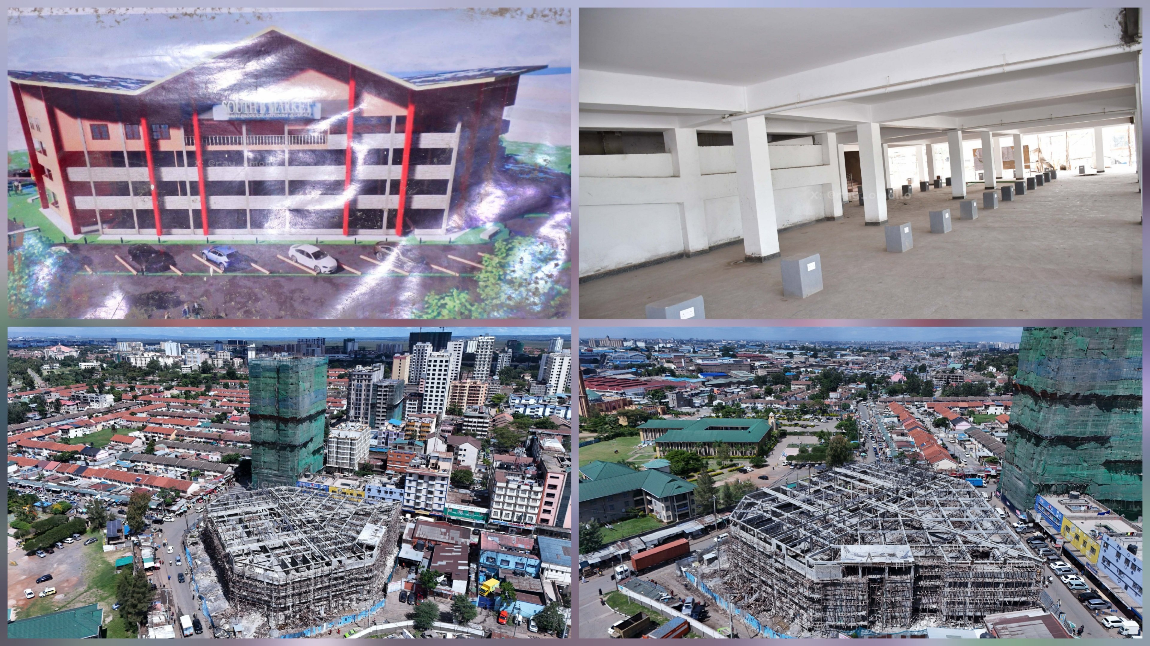 South B Traders Await Completion of New Modern Market