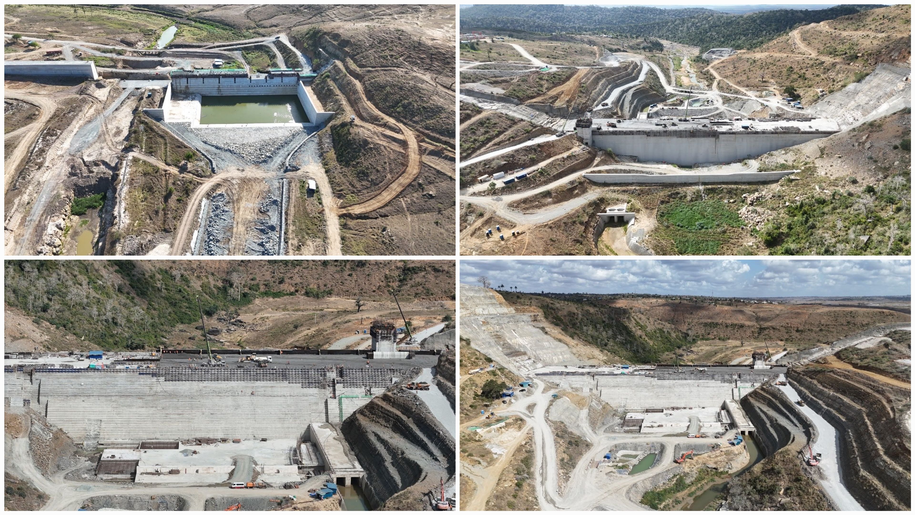 Mwache Multi-purpose Dam Project in Kinango Sub-County, Kwake county currently under construction stands at 54% construction progress and is projected to be completed by October 2026.