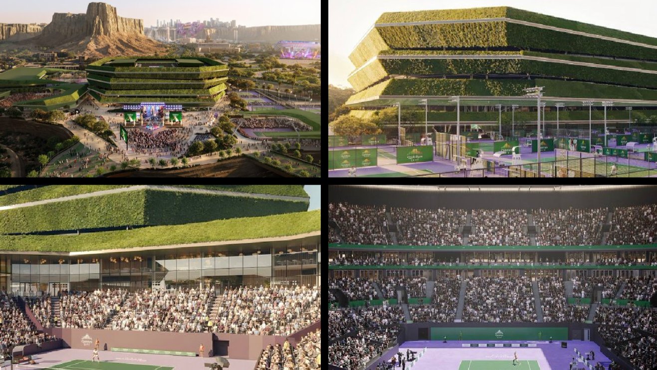 Saudi Arabia Begins Construction on Massive 30 Court National Tennis Centre in Qiddiya