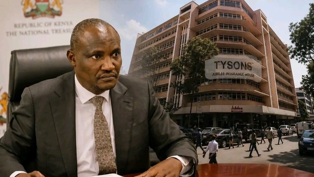 Treasury CS John Mbadi, Jubilee House