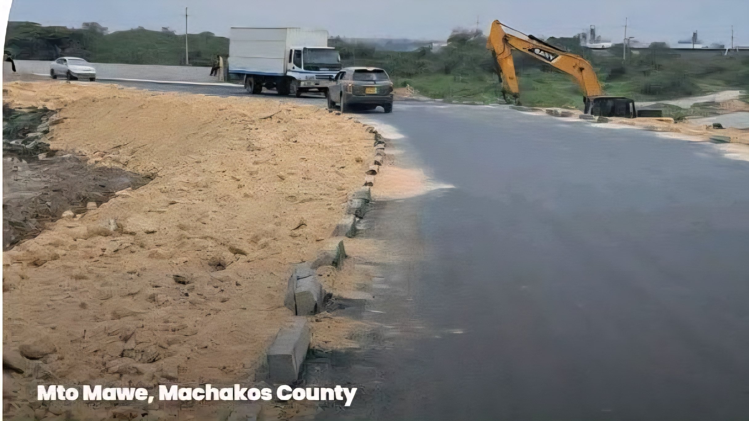 Work Resumes on Critical 27km Machakos Road and Mto Wa Mawe Bridge