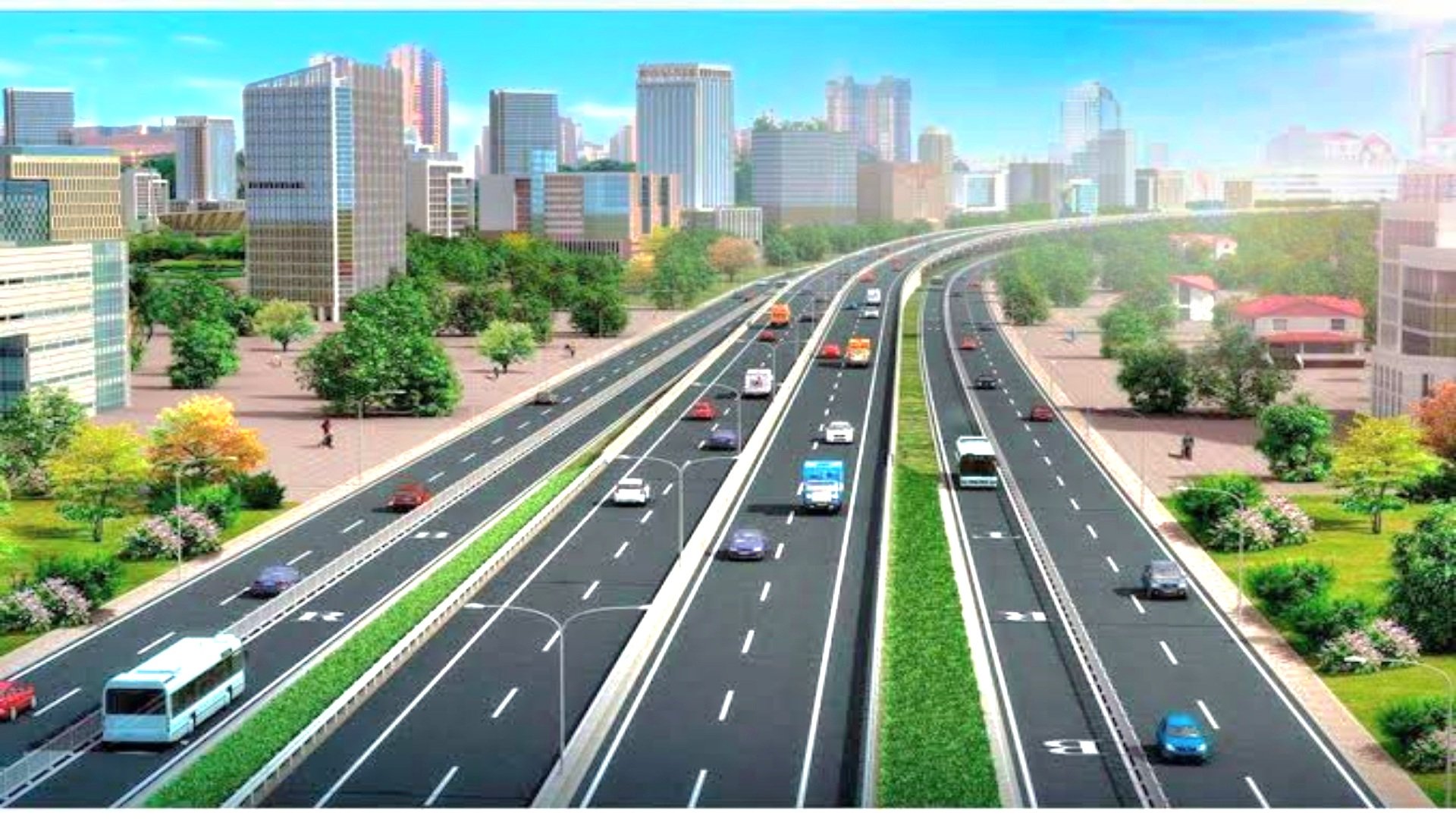An artistic impression of Nairobi to Mau summit toll road