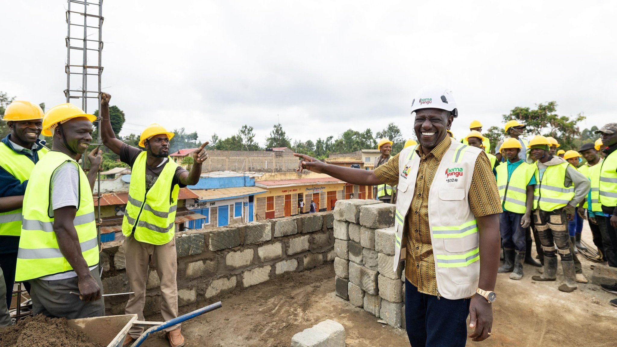 President Ruto Hits Ground in Murang'a as Multi-Billion Market Drive Gains Pace