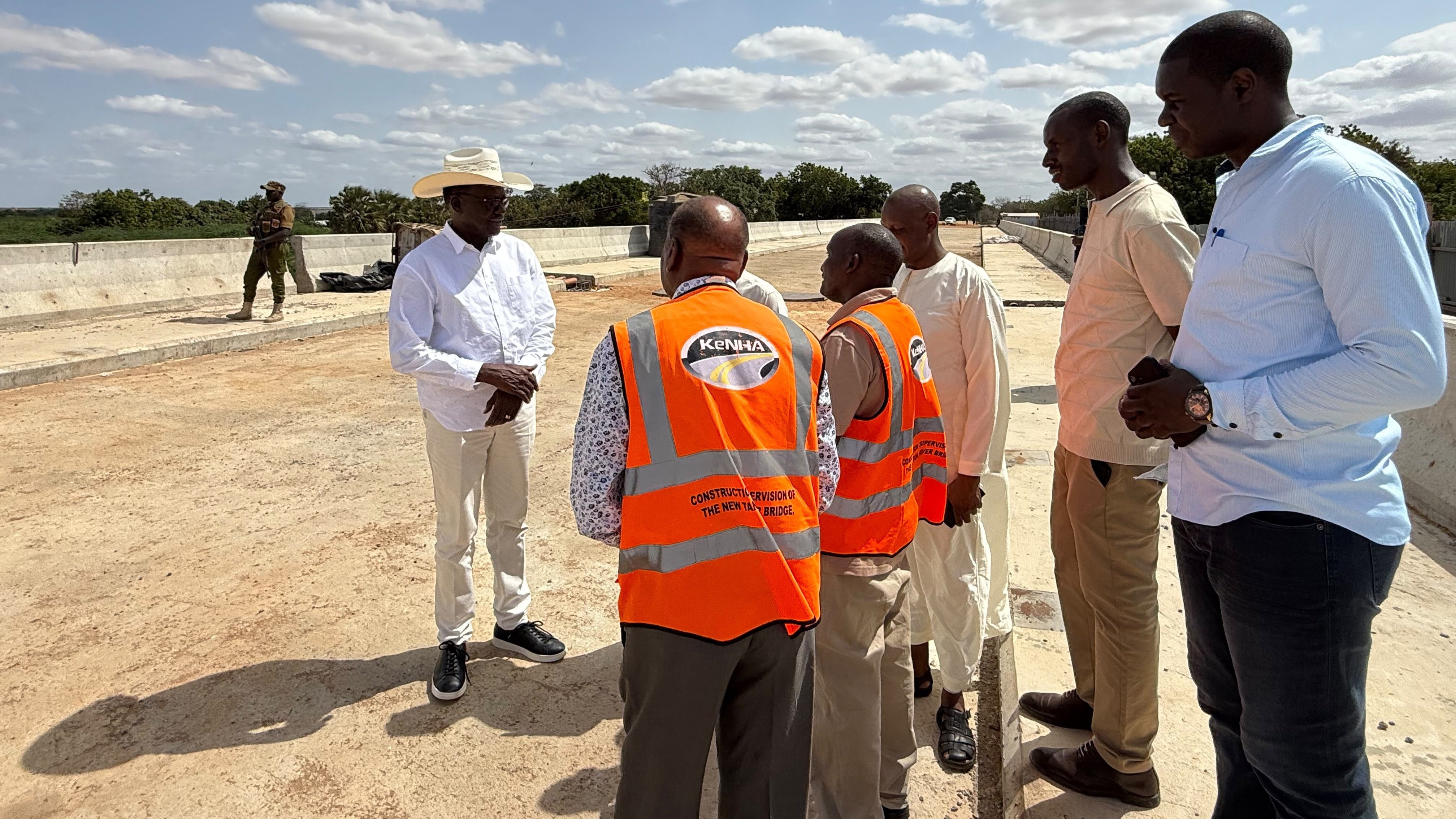 Garissa-Tana River Bridge Nears Completion Following Official Site Inspection