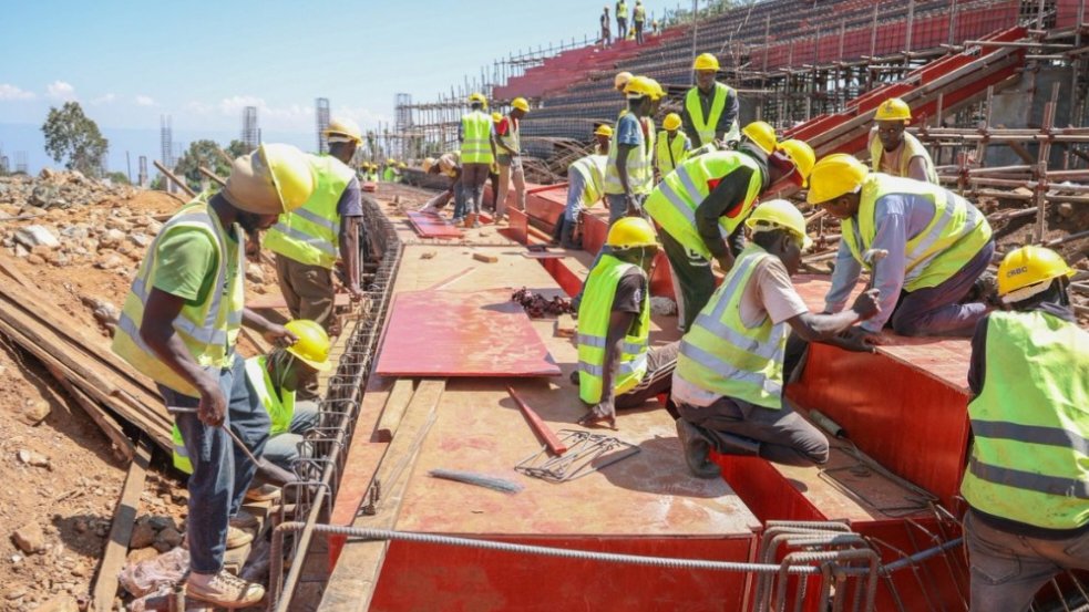 Construction Advances on Proposed 10,000-Seater Kabarnet Stadium