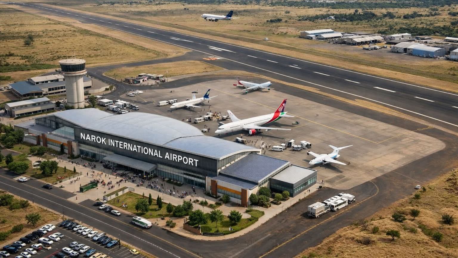 Narok International Airport runway and terminal works progress toward March 2026 completion