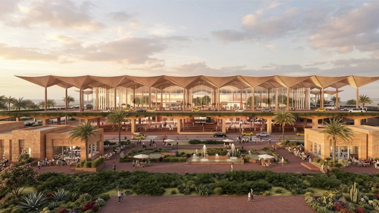 Kinshasa Is Replacing Its Entire Airport and the Roof Was Inspired by a Congolese Basket