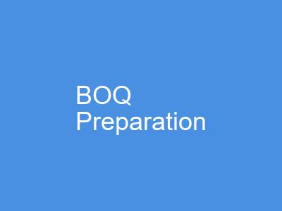 BOQ Preparation